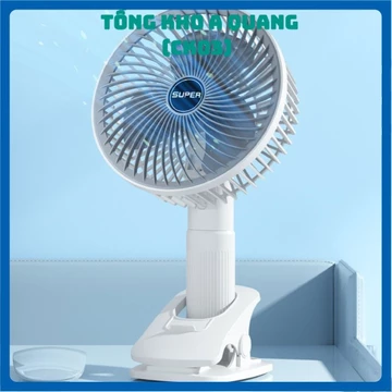 Quạt Kẹp Đa Năng Để Bàn SUPER 3IN1 Kẹp Bàn- Kẹp Điện Thoại Hoặc Gắn Bàn Quạt Cầm Tay Nhỏ Gọn Tiện Dụng, Quạt Mini Để Bàn