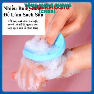 Mút nở rửa mặt loại 1 | Bông mút rửa mặt, bọt biển rửa mặt, Bông nở rửa mặt bọt biển (Gói 12 cái)