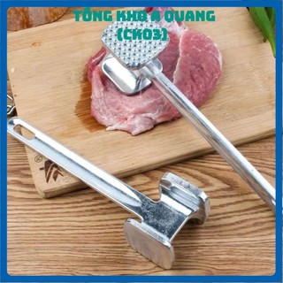BÚA ĐẬP THỊT , Búa Đập Thịt - Tỏi - Gừng Dụng Cụ Dầm Thịt 2 Đầu Tiện Dụng - Siêu Rẻ: BUADAPTHIT59