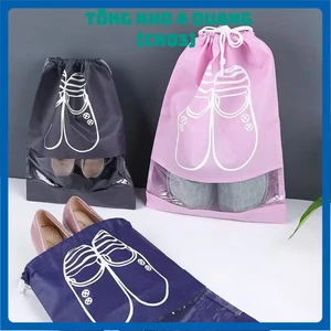 TÚI ĐỰNG GIÀY - COMBO 10 Túi Đựng Giày Dép Du Lịch Có Dây Rút Tiện Lợi , Túi Bảo Quản Giày Dép Thể Thao Chống Bụi Bẩn