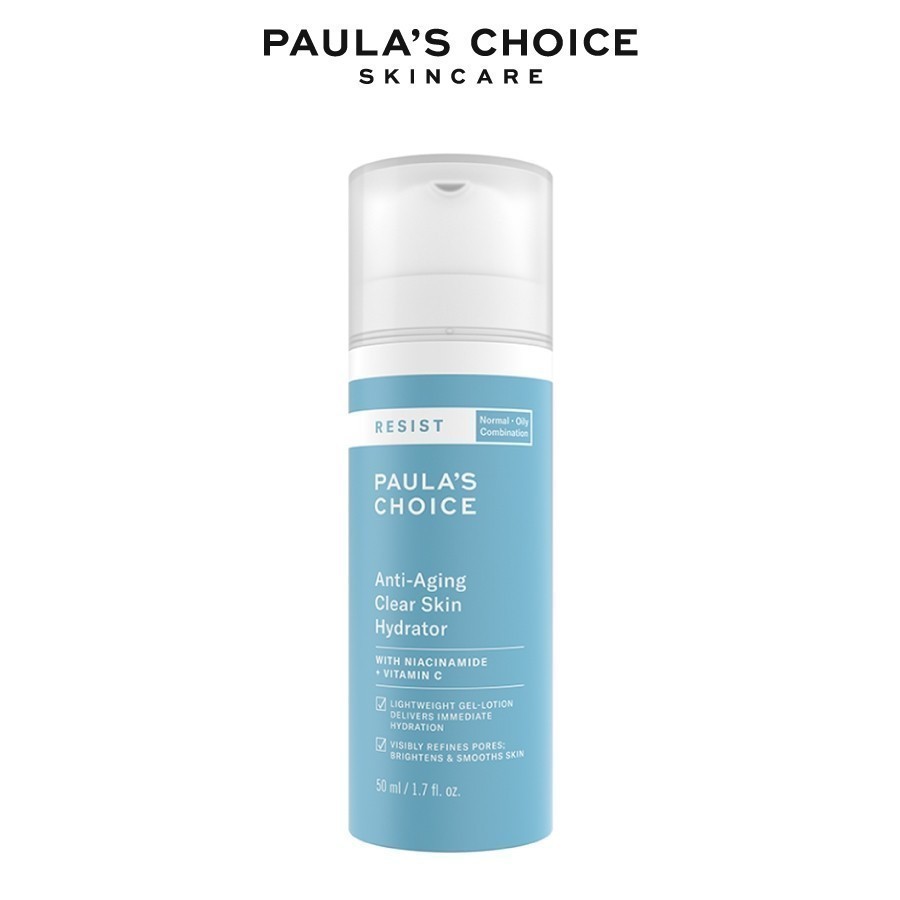 Ảnh Kem dưỡng ẩm da dầu lão hóa Paula's Choice AntiAging Clear Skin Hydrator 50ml 7691 1
