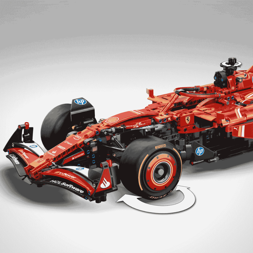 Ảnh LEGO TECHNIC 42207 Đồ Chơi Lắp Ráp Xe Ferrari SF-24 F1 (1361 chi tiết) 3
