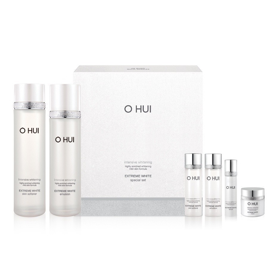 Ảnh Bộ 6 món dưỡng trắng da toàn diện cao cấp OHUI Extreme White Cream 6pcs Set 330ml 1