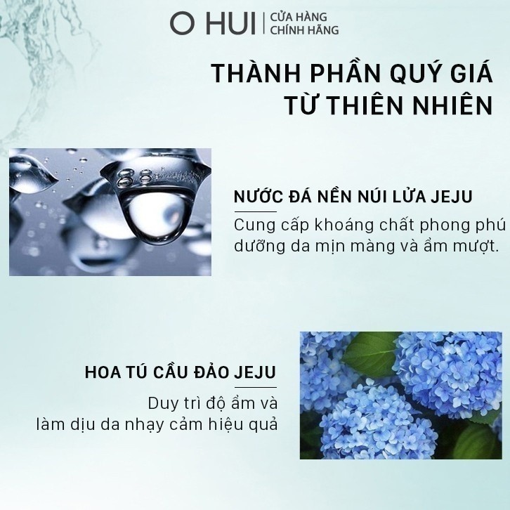 Ảnh [Limited Edition] Bộ cấp nước dưỡng ẩm da sáng toàn diên 6 món OHUI Miracle Aqua Set 400ml 2