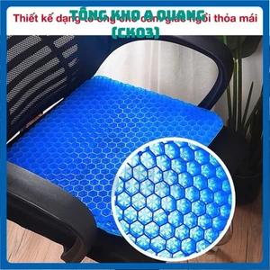 Đệm Ngồi 2 Lớp Thoáng Khí MAGIC CUSHION dành cho mọi loại ghế, ĐỆM NGỒI XANH - DEMGHENGOI34