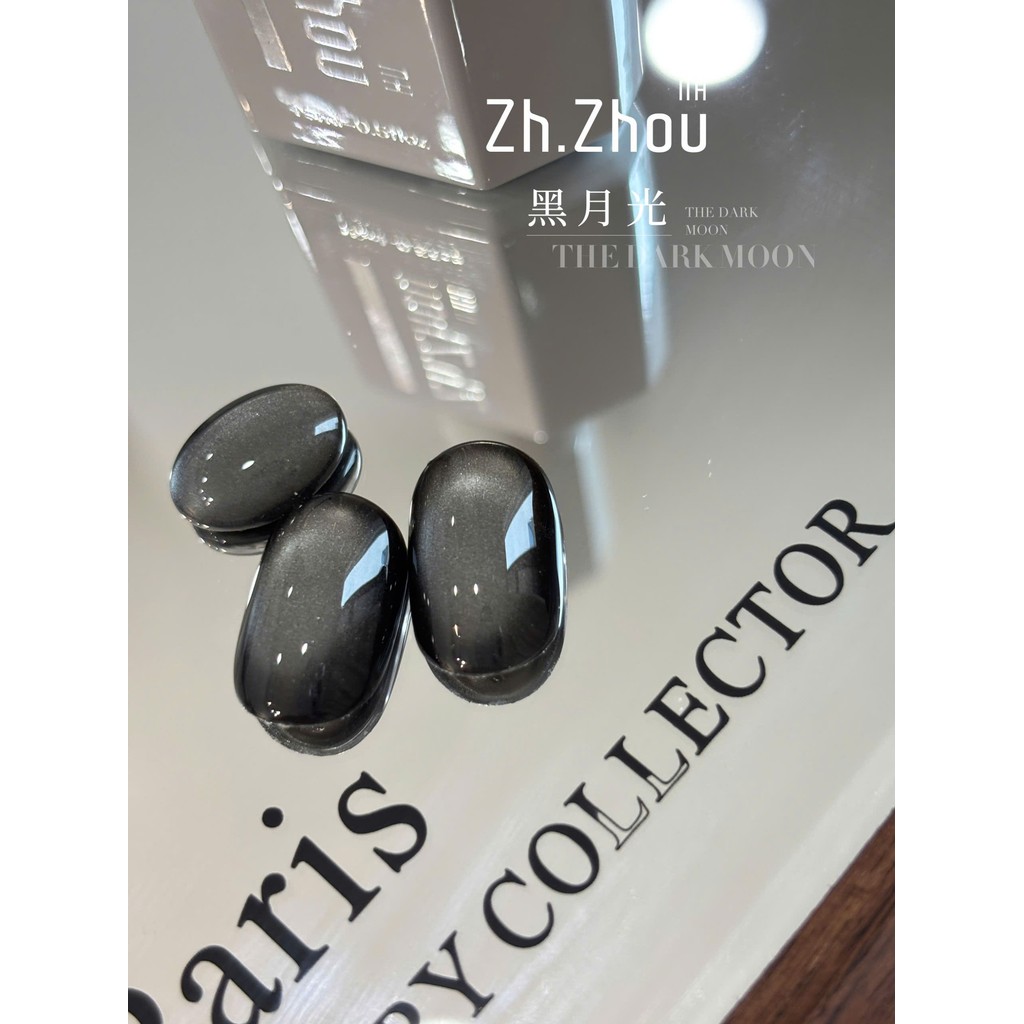Sơn mắt mèo pha lê đen , sơn mắt mèo đen,sơn mèo kim cương cao cấp Zh.Zhou