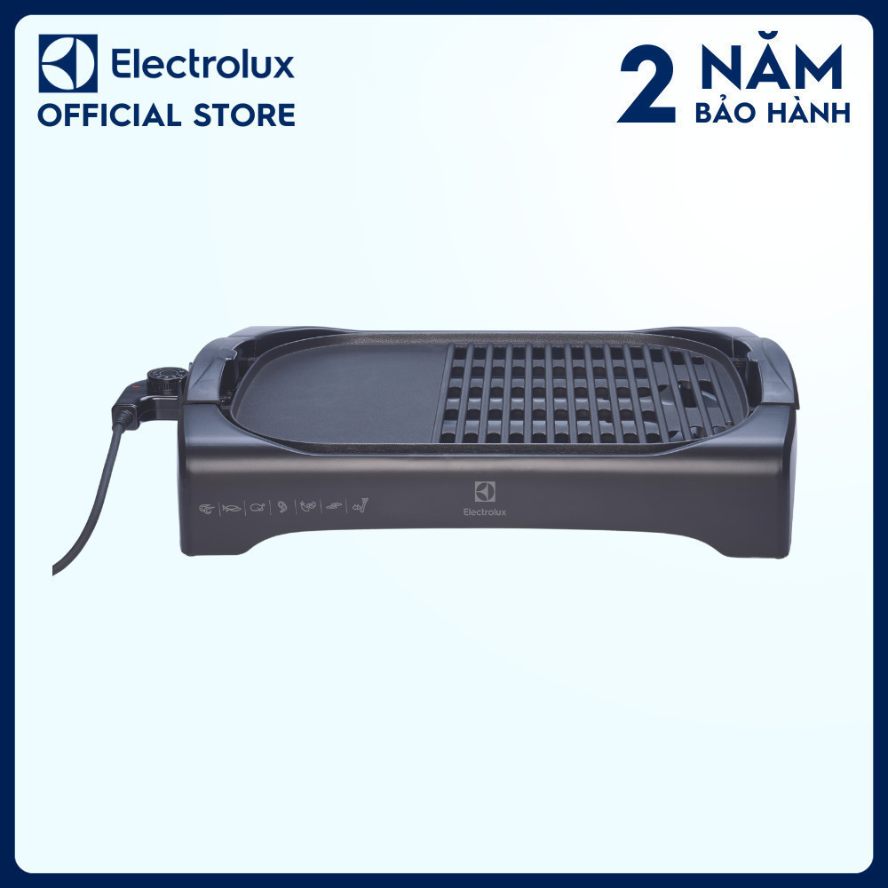 Ảnh Vỉ nướng điện Electrolux để bàn Electrolux ETTG1-40BK - 5 mức nhiệt độ để nấu đa dạng món ăn ngon 1