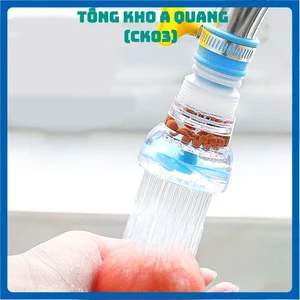 Vòi chống bắn nước, vòi hoa sen Maifanshi, thiết bị tiết kiệm nước có khóa, bộ lọc vòi phun nước xoay 360 độ