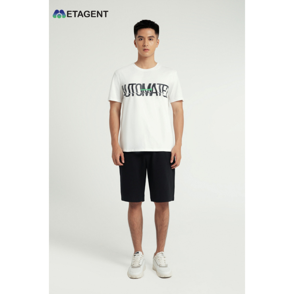 Ảnh Áo thun nam in hình dáng Regular Fit Metagent MS 57E3583 3