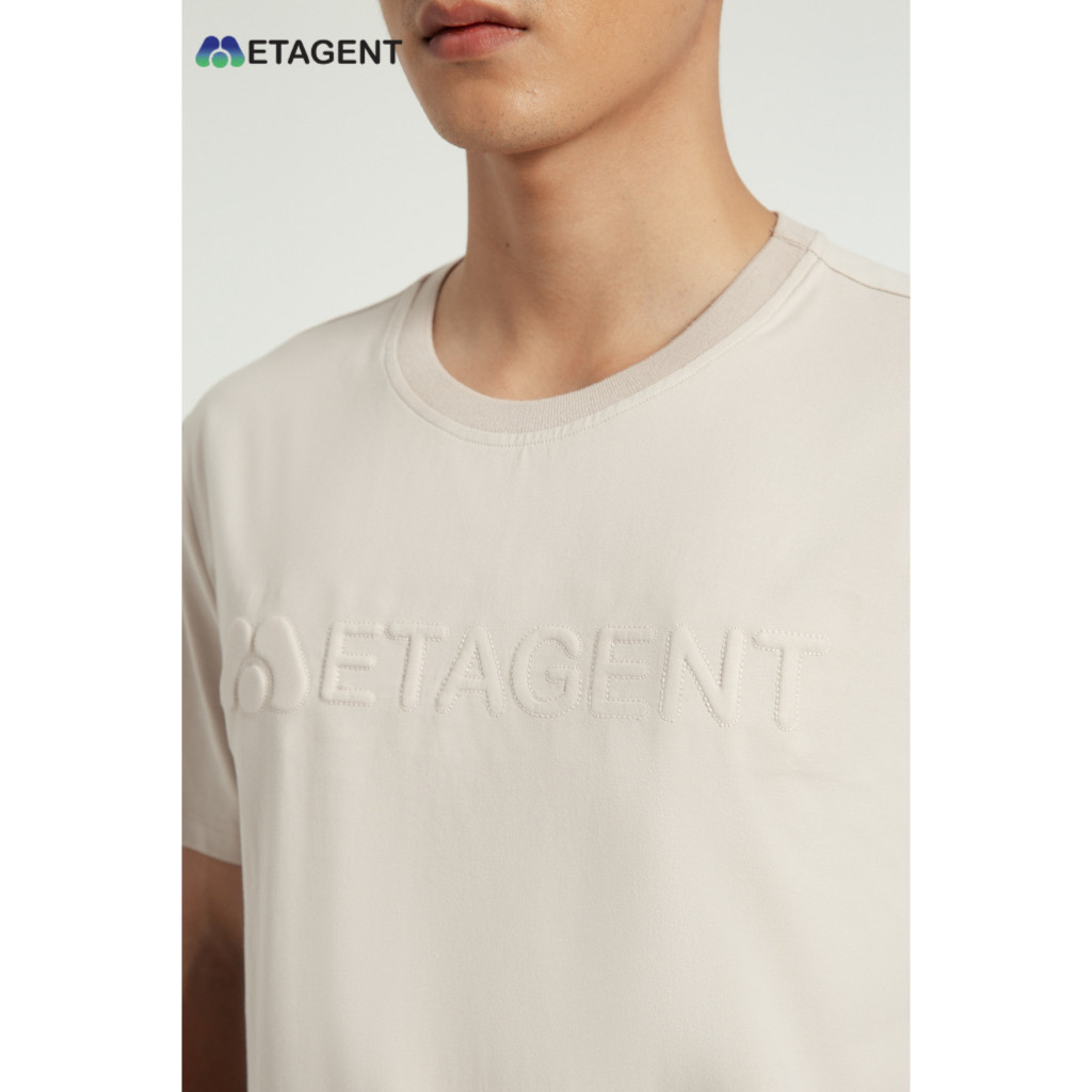 Ảnh Áo thun nam dập chữ nổi dáng Regular Fit Metagent MS 57E3589 3