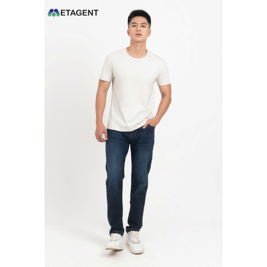 Ảnh Quần jeans nam dáng Regular Metagent MS 25E3826 2