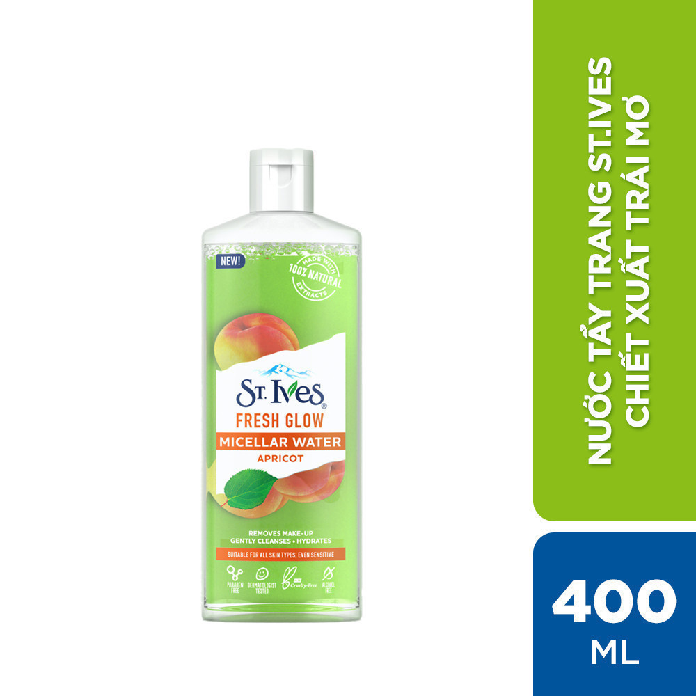 Nước tẩy trang St.ives chiết xuất Trái Mơ 400ml