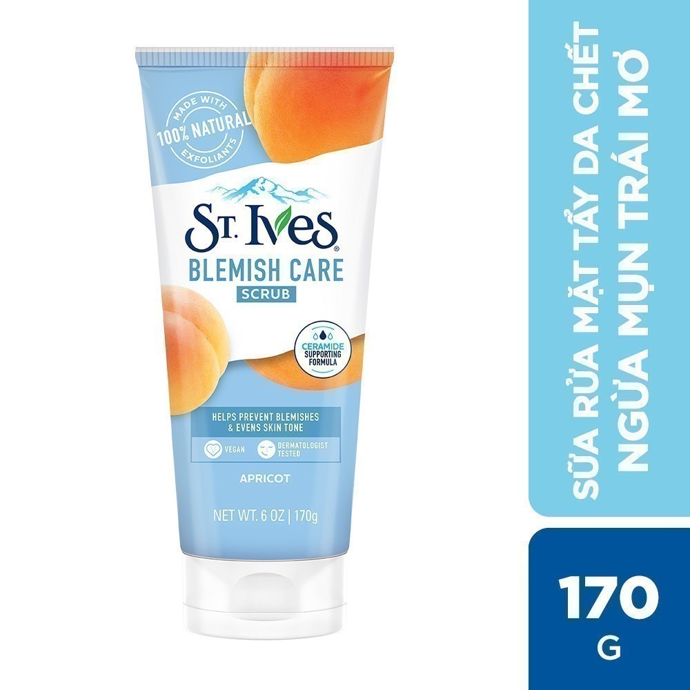 Ảnh Sữa rửa mặt tẩy tế bào da chết St.Ives 170g (Tùy chọn mùi hương) 2