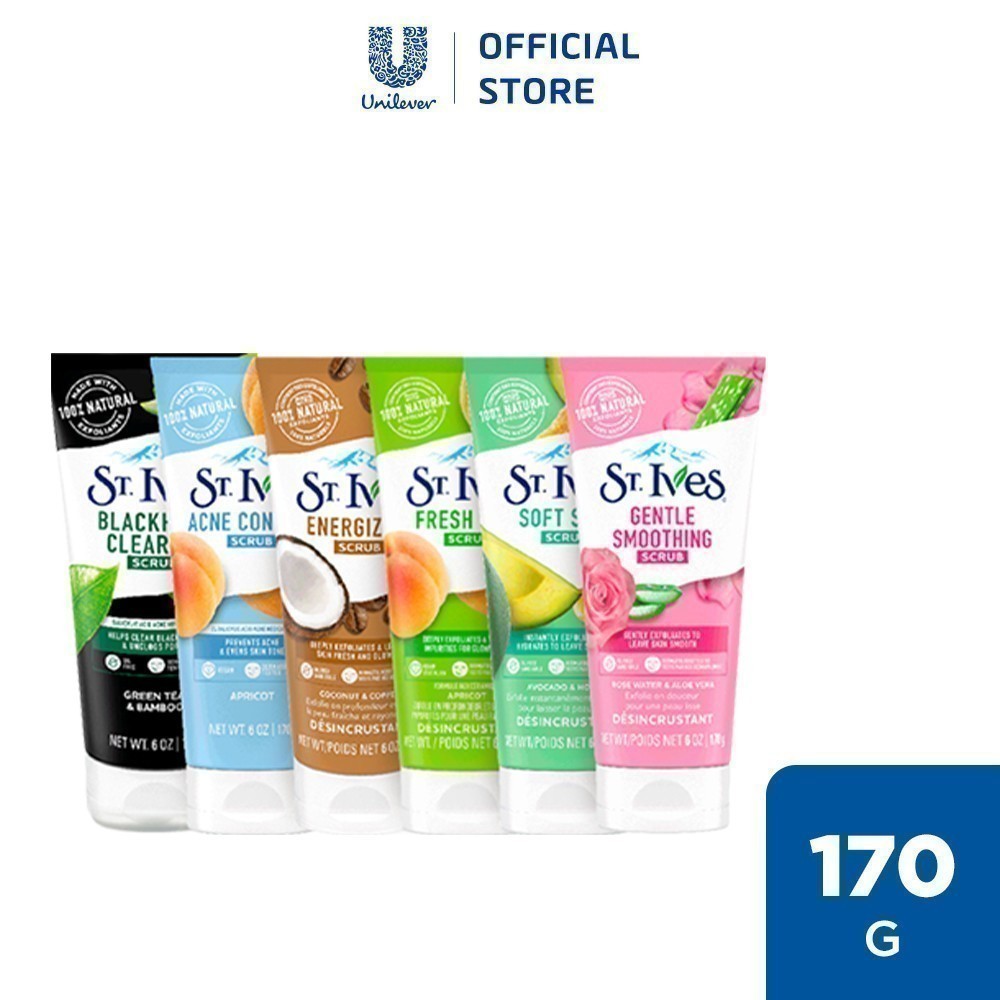 Ảnh Sữa rửa mặt tẩy tế bào da chết St.Ives 170g (Tùy chọn mùi hương) 1