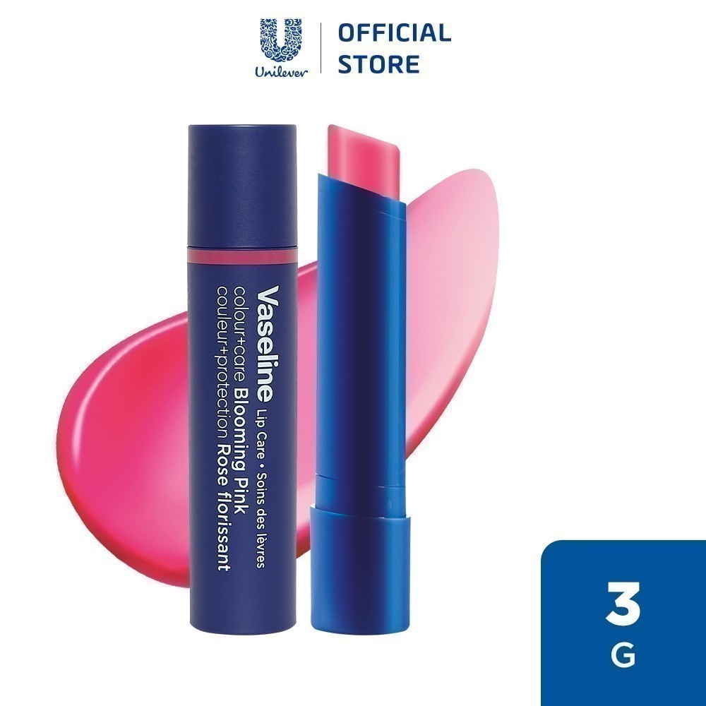 Ảnh Son dưỡng môi Vaseline Colour+Care Blooming Pink 3g 1