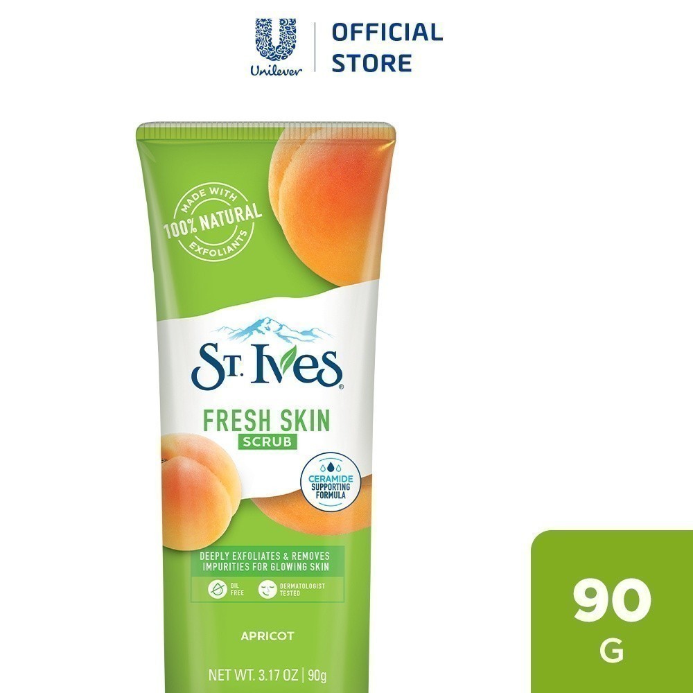 Ảnh Sữa rửa mặt tẩy tế bào da chết St.Ives chiết xuất Trái Mơ 90G 1