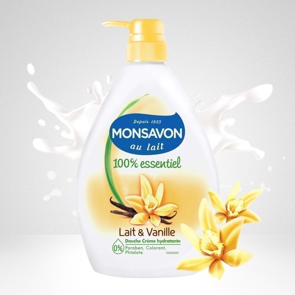 Ảnh Sữa tắm Monsavon chiết xuất sữa và hoa vani 1000ml 4
