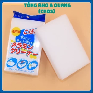 Miếng cọ rửa chén bát xanh vàng tiện dụng - Miếng bọt biển cọ rửa xoong nồi - mút lau chùi ma thuật
