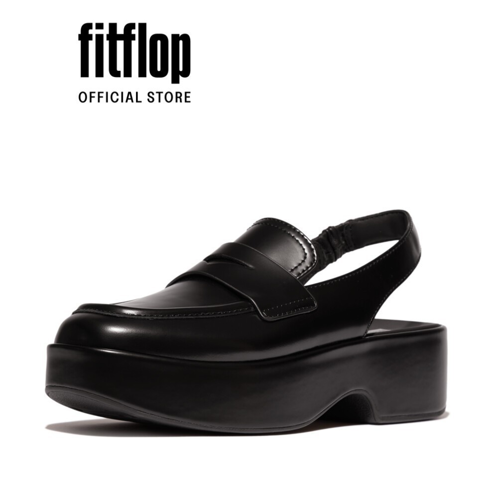 Giày Lười Nữ FitFlop F-LUMA - Black - FL18 - HY4-001