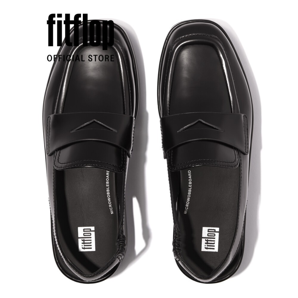 Giày Lười Nữ FitFlop F-LUMA - Black - FL18 - HY4-001