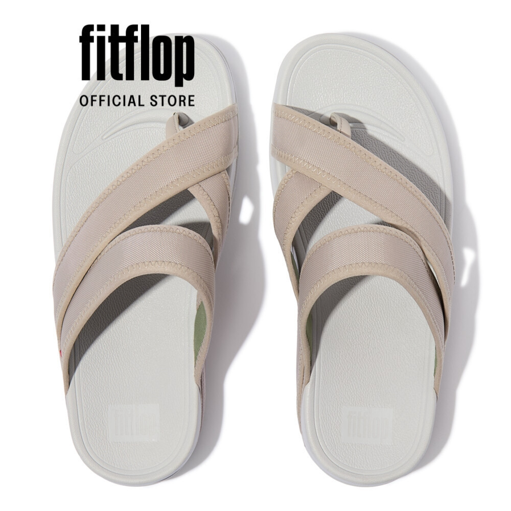 Dép Xăng Đan Nam FitFlop SLING Vải Chống Nước - On Taupe - FOT - GT9-C54