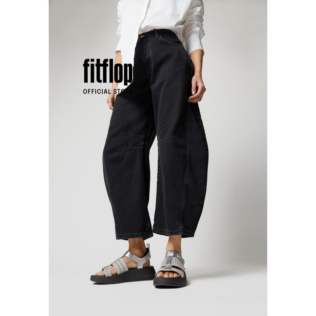 Xăng Đan Nữ FitFlop F-MODE - Silver Mix - FOF - IJ5-619