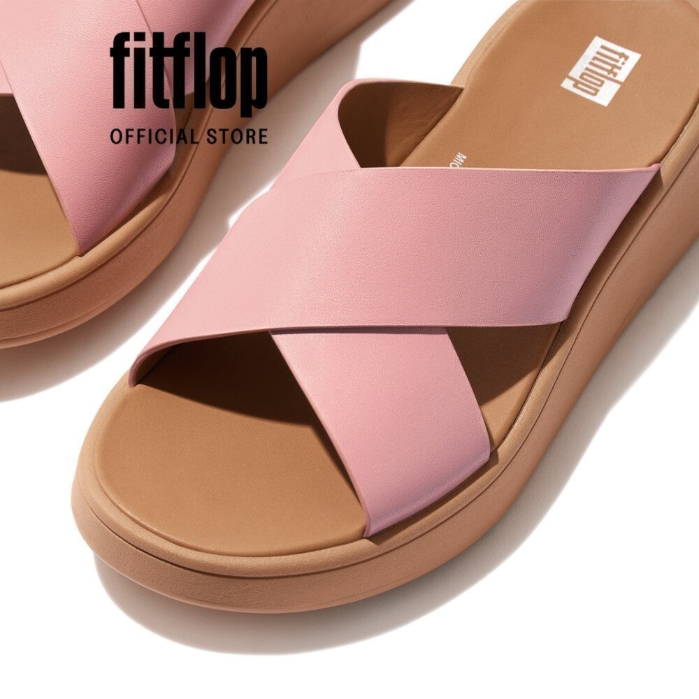 Dép Quai Ngang Nữ FitFlop F-MODE - Soft Blush - FL14 - FW5-B48