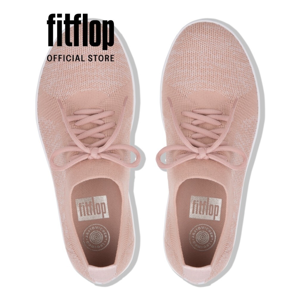 Giày Thể Thao Cổ Ngắn Nữ FitFlop F-SPORTY - Neon Blush / Urban White - FL12 - L39-570