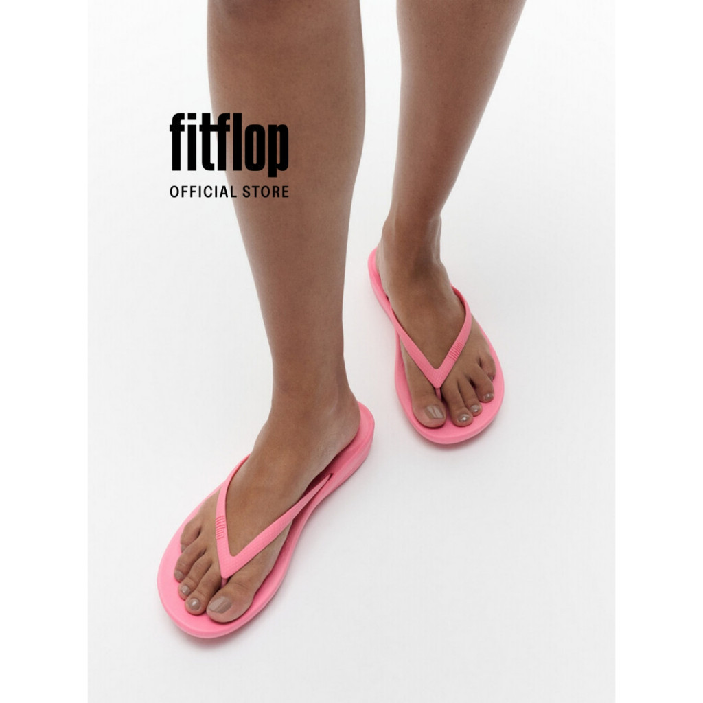 Dép Xỏ Ngón Nữ FitFlop iQUSHION Ergonom - Pink - FON - E54-C29