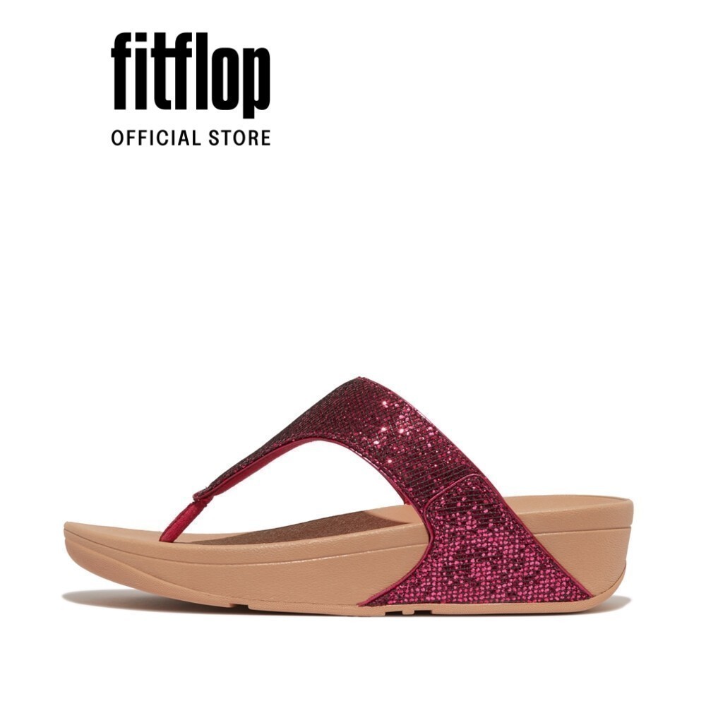 Dép Xỏ Ngón Nữ FitFlop LULU - MetallWild Raspberry - FOF - IF9-B59