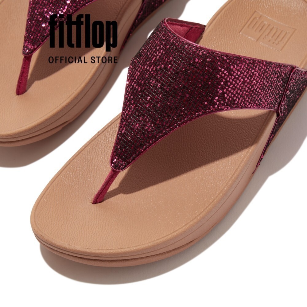 Dép Xỏ Ngón Nữ FitFlop LULU - MetallWild Raspberry - FOF - IF9-B59