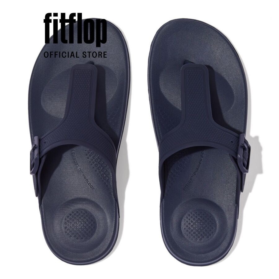 Dép Xỏ Ngón Nữ FitFlop IQUSHION - Midnight Navy - FOF - GB3-399