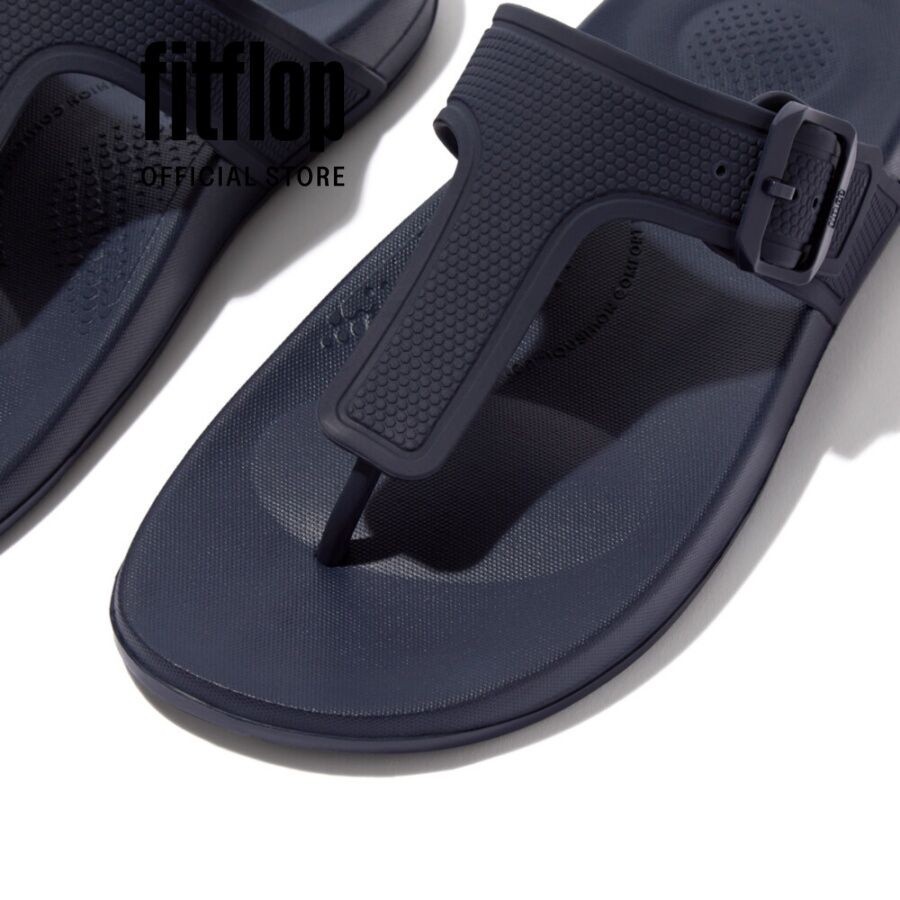 Dép Xỏ Ngón Nữ FitFlop IQUSHION - Midnight Navy - FOF - GB3-399