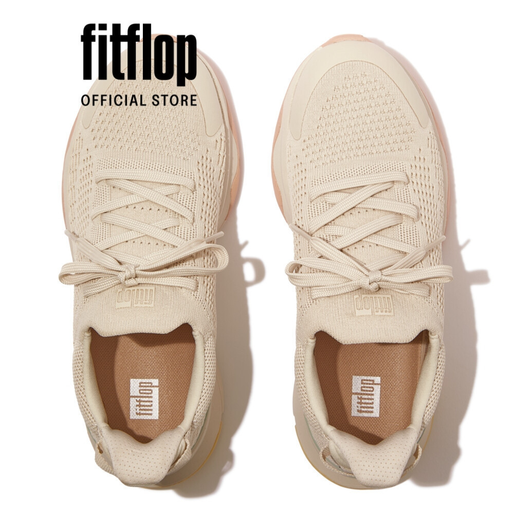 Giày Thể Thao Cổ Ngắn Nữ FitFlop VITAMIN - Paris Beige - FL17 - HV3-A99