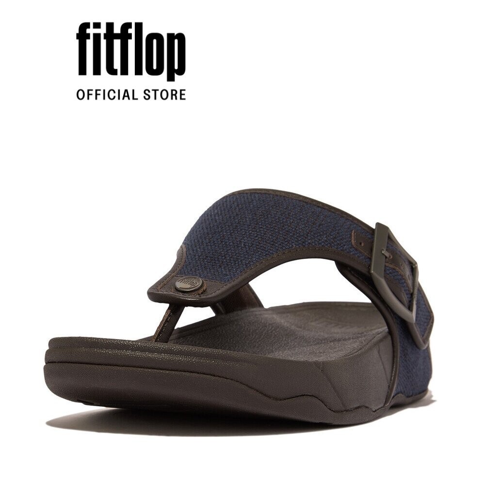 Dép Xỏ Ngón Nam FitFlop TRAKK - Chocolate Brown - FL79 - HB1-167