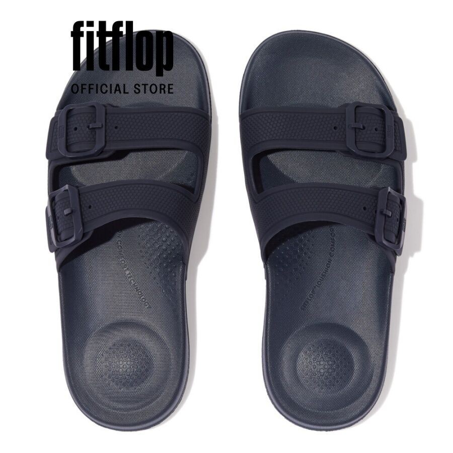 Dép Quai Ngang Nữ FitFlop IQUSHION - Midnight Navy - FOF - FD2-399