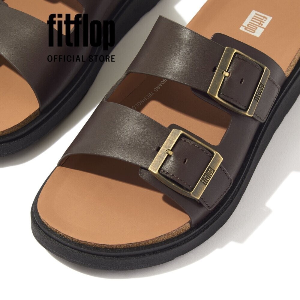 Dép Quai Ngang Nam FitFlop GEN- FF - Chocolate Brown - FL13 - GY8-167