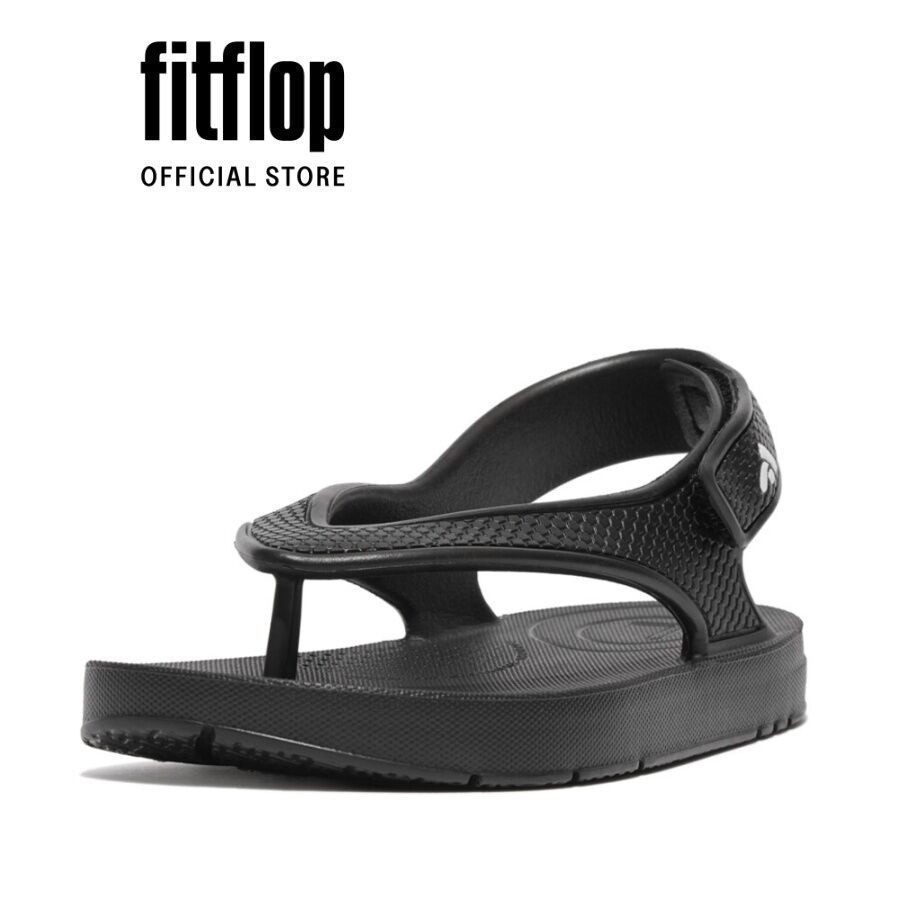 Dép Xỏ Ngón Trẻ Em FitFlop IQUSHION - Black - FOF - FP6-001