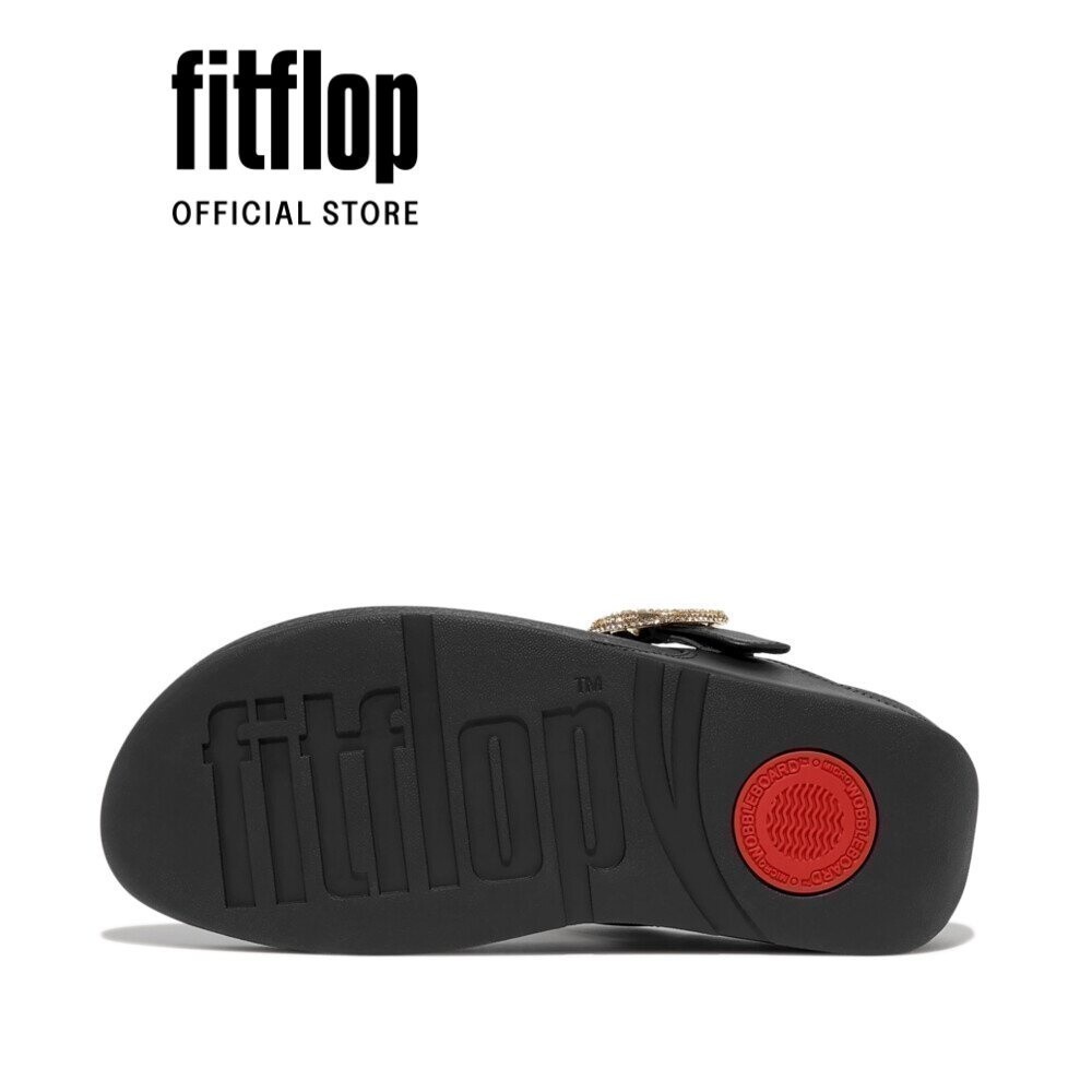 Dép Xỏ Ngón Nữ FitFlop LULU - Black - FOF - HN9-001
