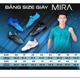 Giày Cầu Lông Mira MATRIX , Mẫu Mới 2024