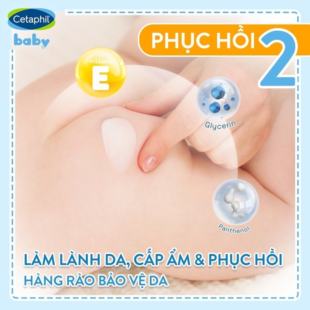 Ảnh [LIVE] Kem chống hăm tã dịu lành CETAPHIL BABY DIAPER CREAM CALENDULA 70G 4
