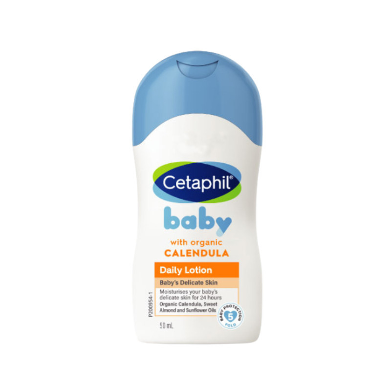 Ảnh Sữa dưỡng ẩm dịu lành hằng ngày cho bé Cetaphil Baby Daily Lotion with Organic Calendula 50ml 1