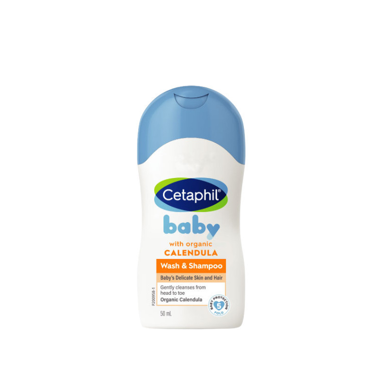 Ảnh Sữa tắm gội dịu lành cho bé Cetaphil Baby Wash & Shampoo with Organic Calendula 50ml 1
