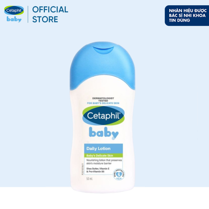 Ảnh Combo 2 Sữa dưỡng ẩm dịu lành hằng ngày cho bé Cetaphil Baby Daily Lotion 50ml/chai 1