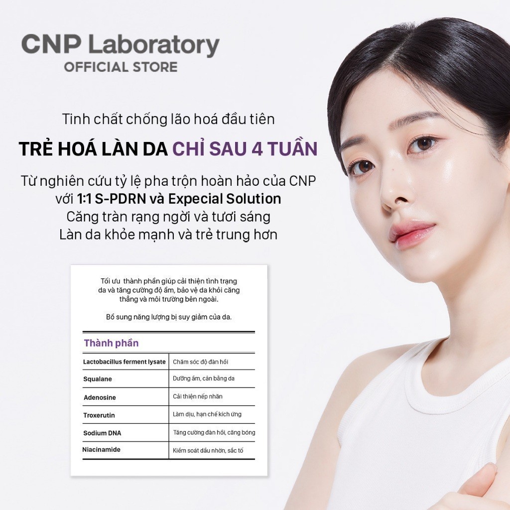 Ảnh Tinh chất PDRN căng bóng sáng da hỗ trợ tái sinh CNP Derma Answer Active Boost Ampule 15ml 4