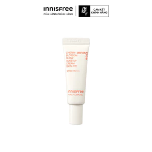 Kem dưỡng ẩm làm sáng chống nắng cho da INNISFREE Cherry Skin-Fit Tone-Up Cream SPF 50+PA++++ 10ml