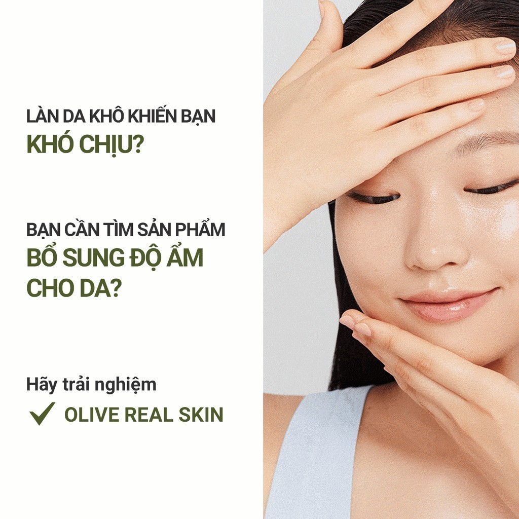 Nước cân bằng dưỡng ẩm innisfree Olive Real Skin 170ml