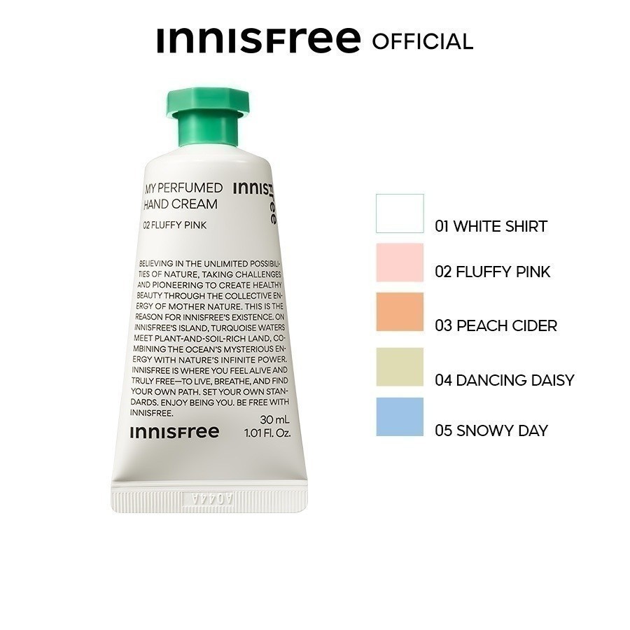 Ảnh Kem dưỡng da tay hương nước hoa innisfree Jeju Life Perfumed Hand Cream 30ml 2