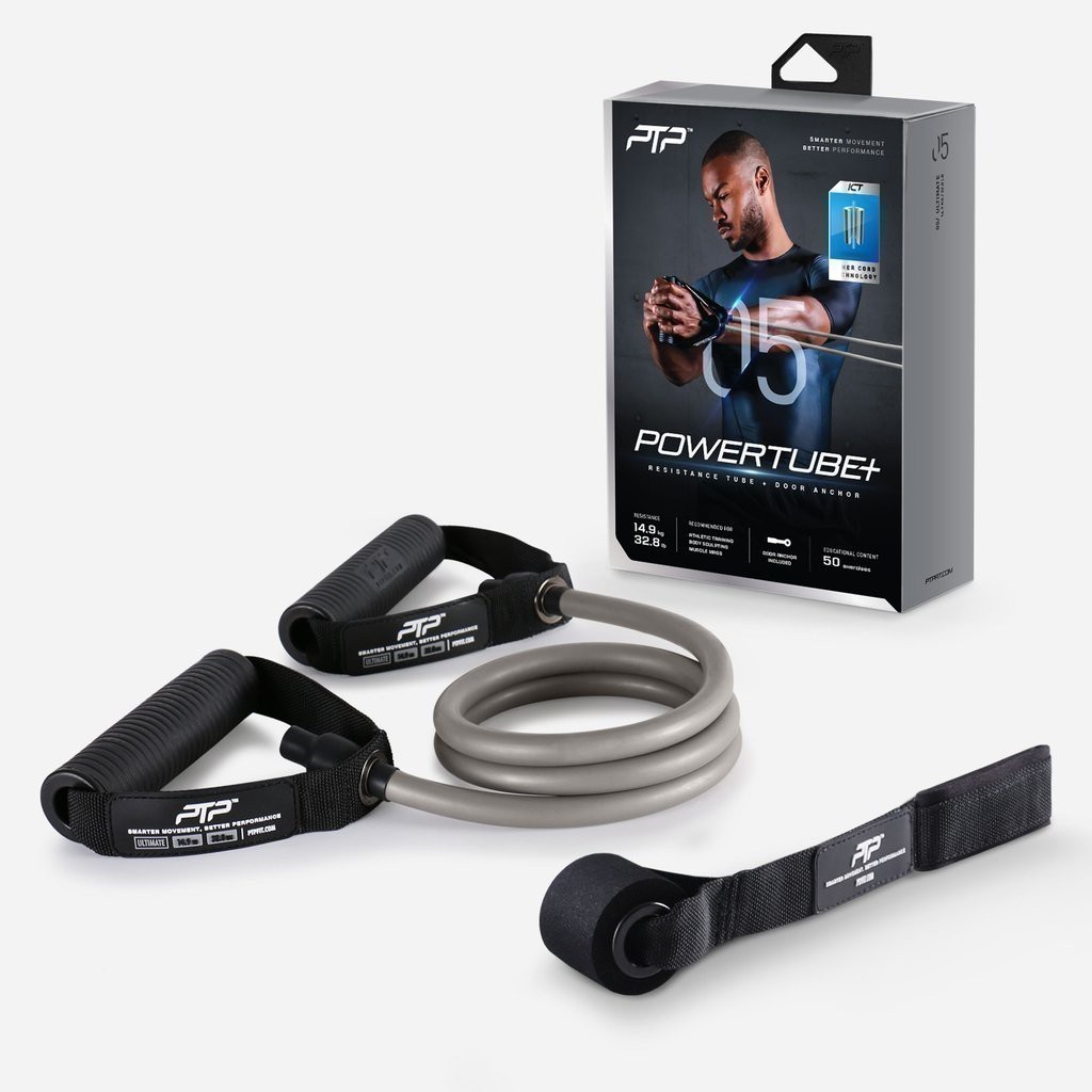 Ảnh Dây Tập Đàn Hồi Ptp Powertube+ Ultimate - Xám  - PTP+5 2