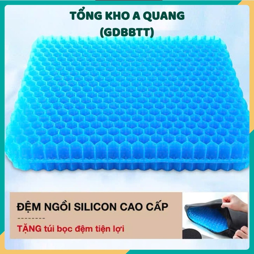 Đệm Ngồi 2 Lớp Thoáng Khí MAGIC CUSHION dành cho mọi loại ghế,  ĐỆM LÓT GHẾ NGỒI Ô TÔ - DEMNGOIOTO3